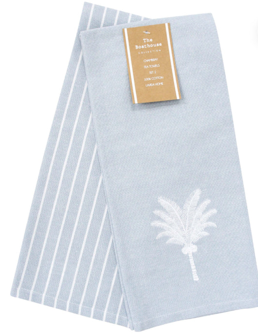 Teatowel S/2 Palm Cove