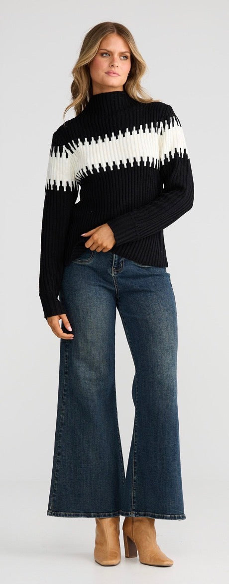 Dakota Mock Neck Knit