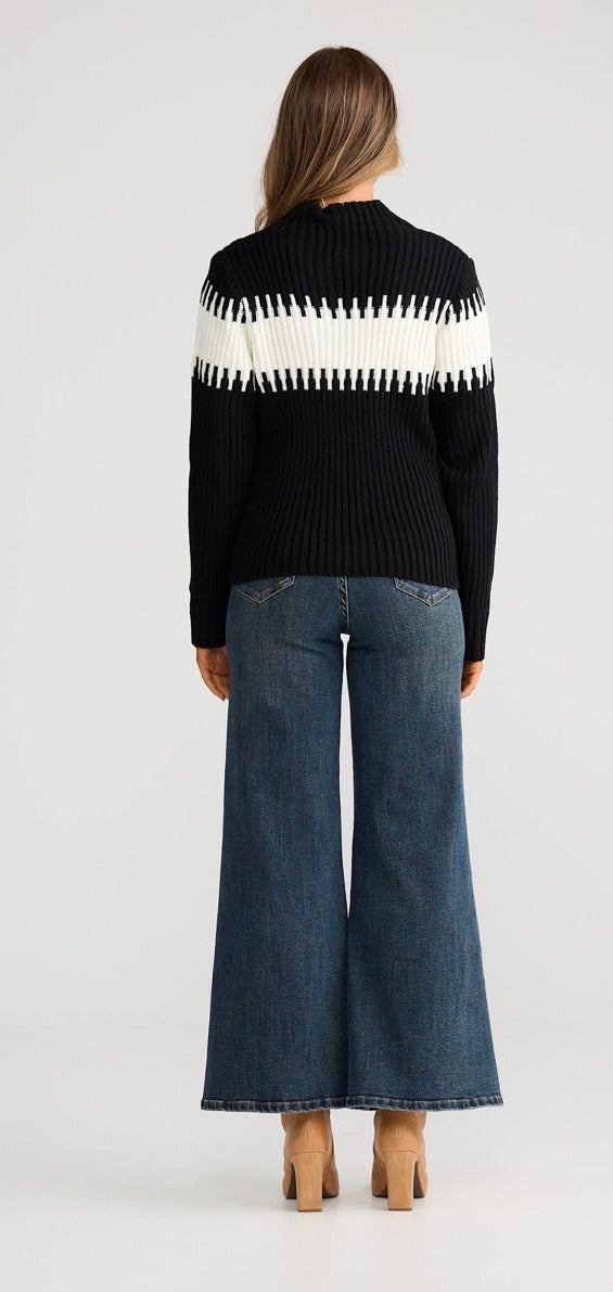 Dakota Mock Neck Knit