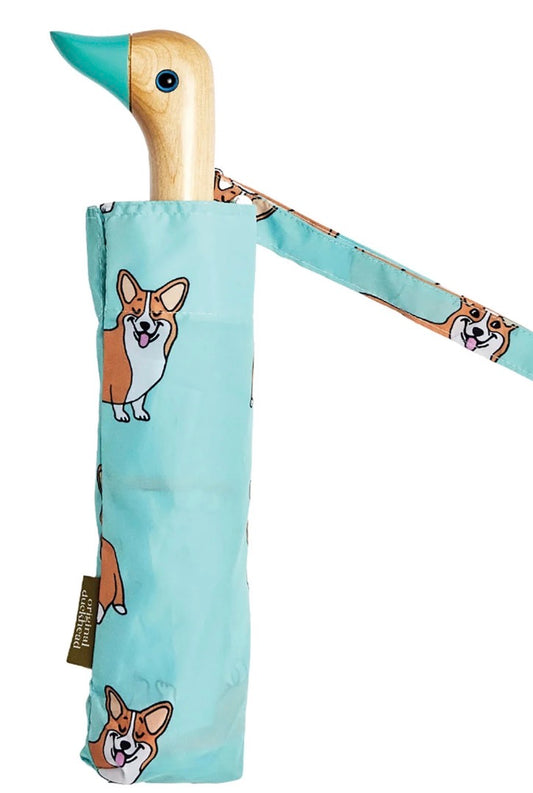 Duck Umbrella Compact - Mint