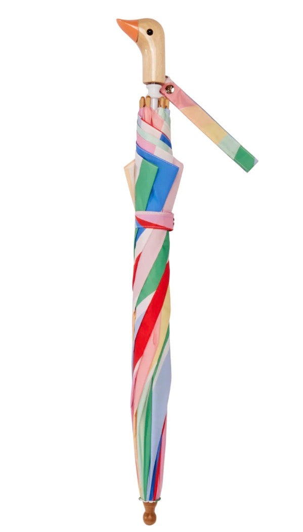 Original DuckHead Duckling Umbrella - Rainbow Multi-Coloured
