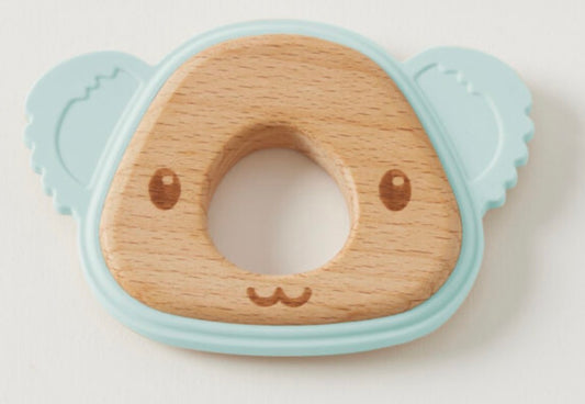 Jiggle & Giggle Riley Koala Silicone Teether – blue