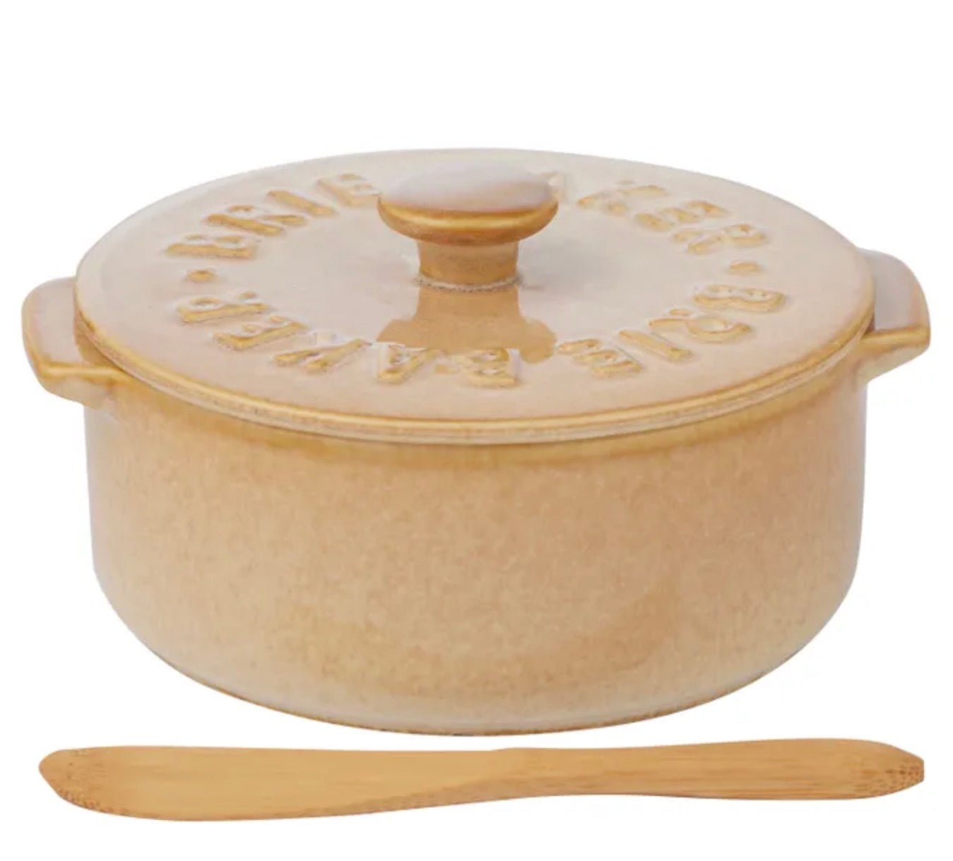 LOIRE CER BRIE BAKER 13.5X16X7.5CM NAT