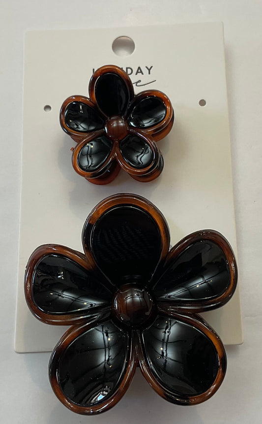 Flora Hair Claw Set Of 2