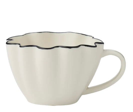 Winslow Ceramic Mug Ivory/Black