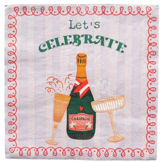 Celebration Napkin Mauve