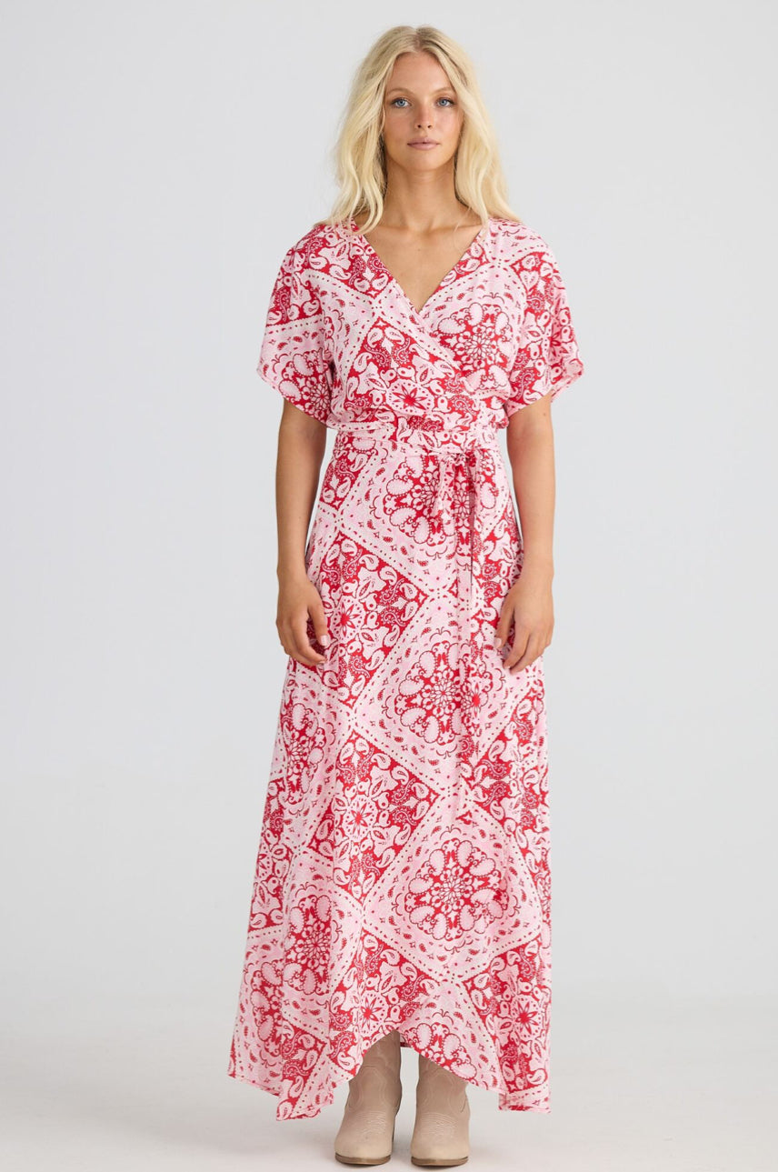 Eva Wrap dress