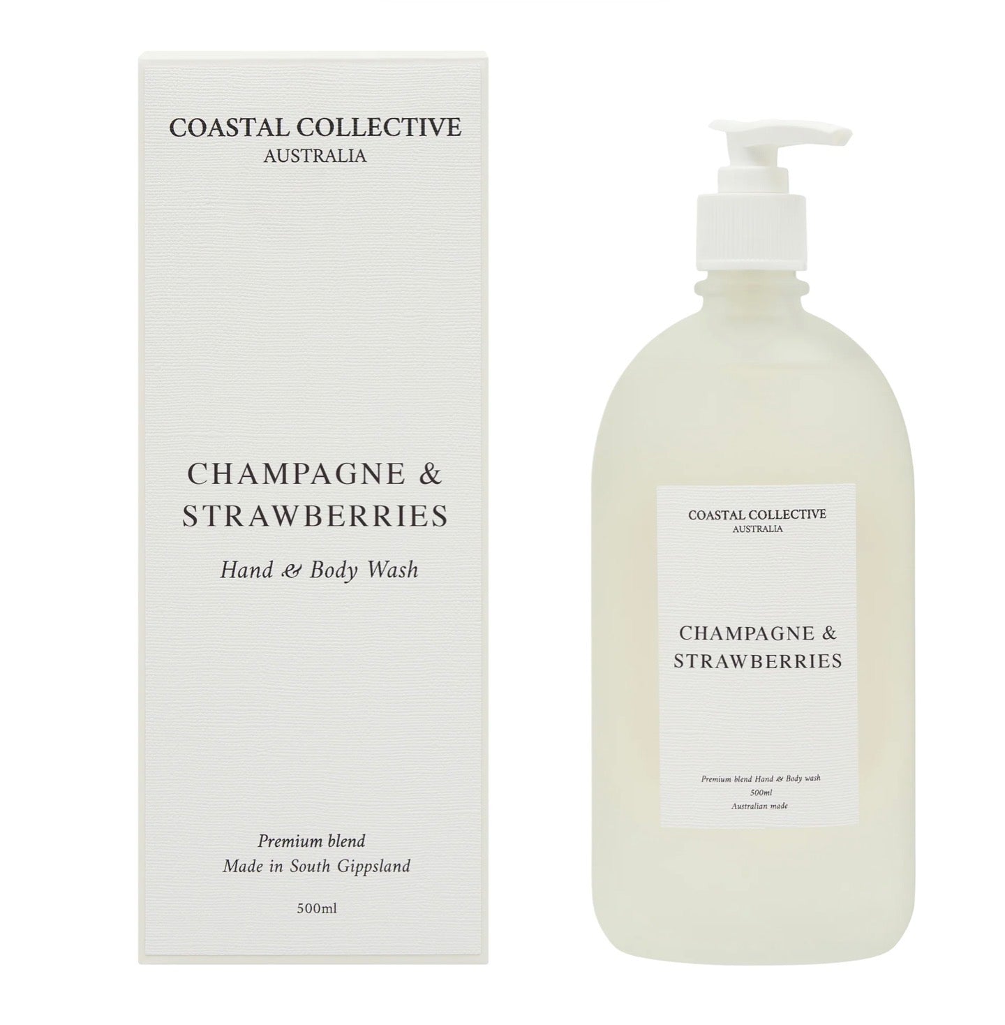 Champagne & Strawberries Wash 500ml