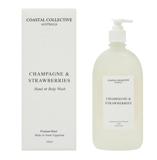 Champagne & Strawberries Wash 500ml