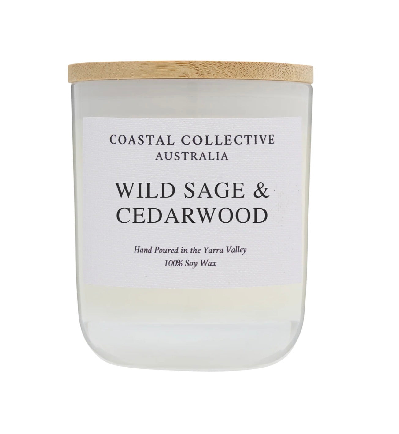 Wild Sage & Cedarwood Large Candle