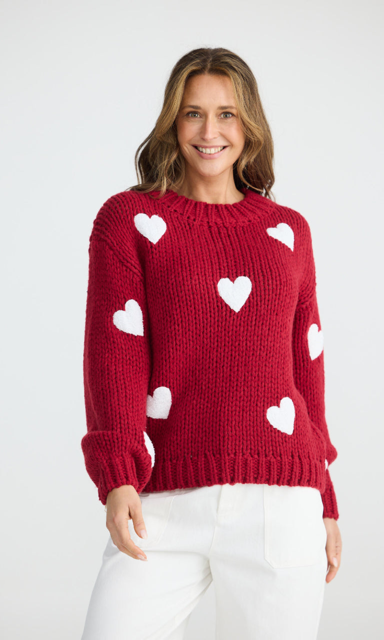 Heart On My Sleeve Knit