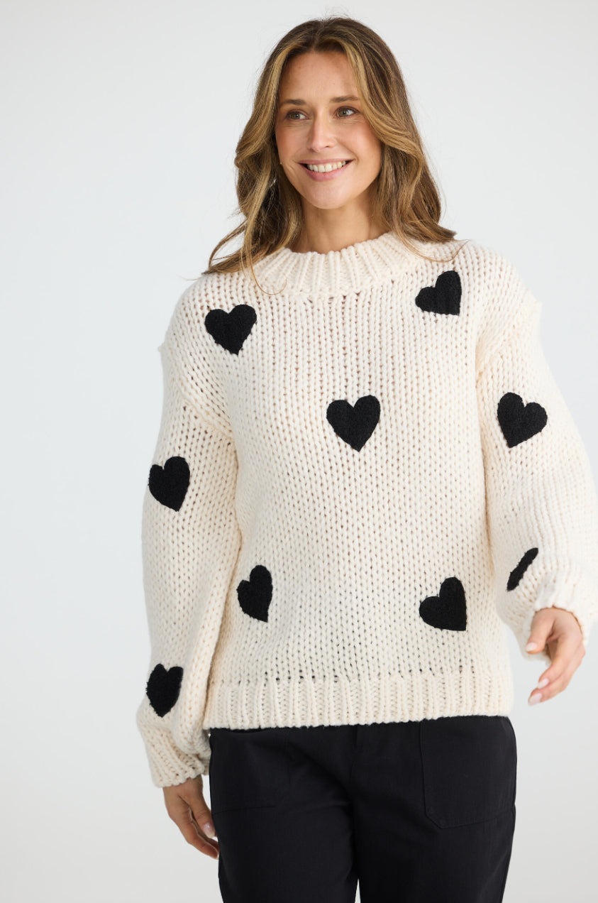 Heart On My Sleeve Knit