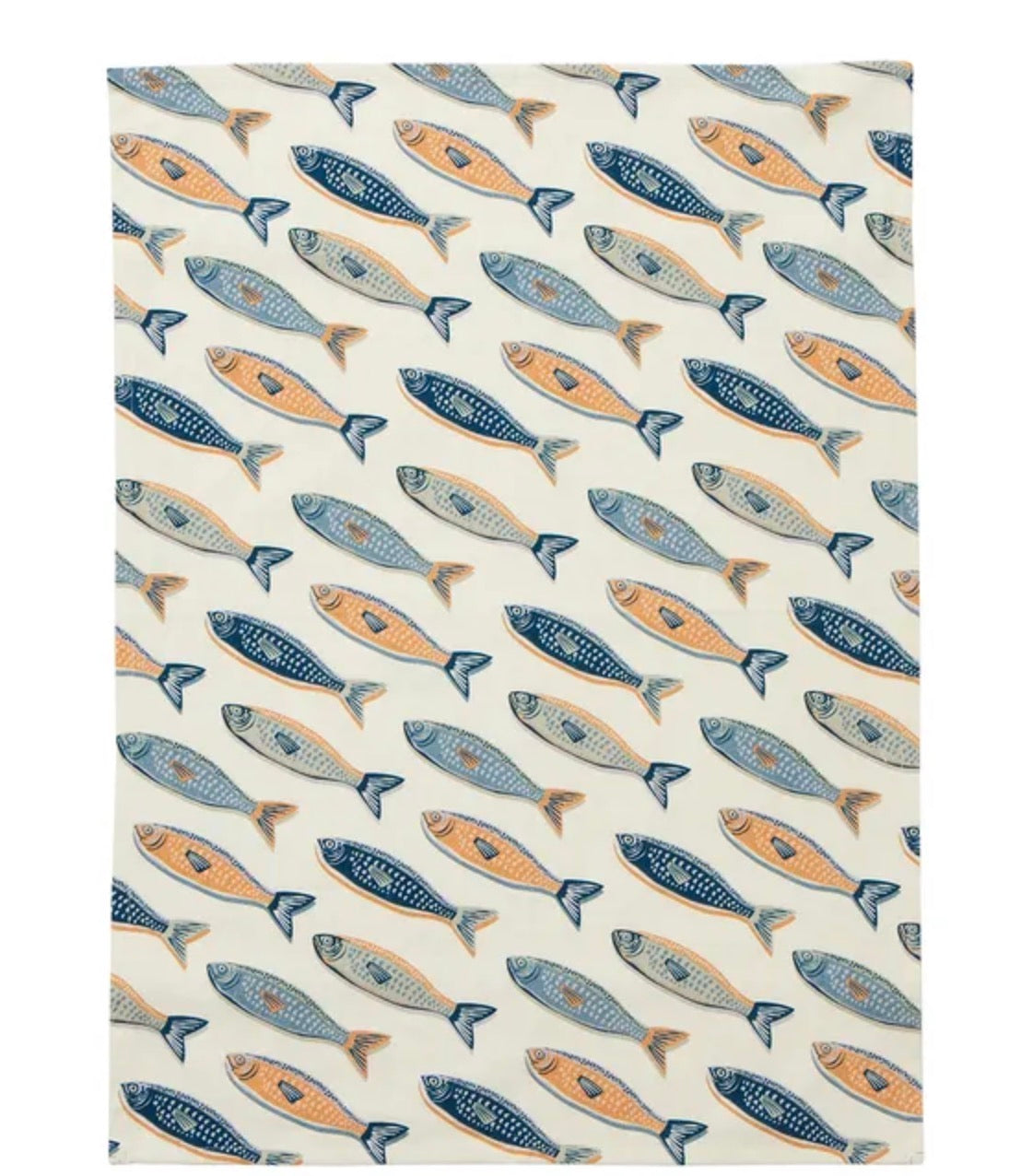 POISSON COTTON TEA TOWEL 50X70CM MULTI