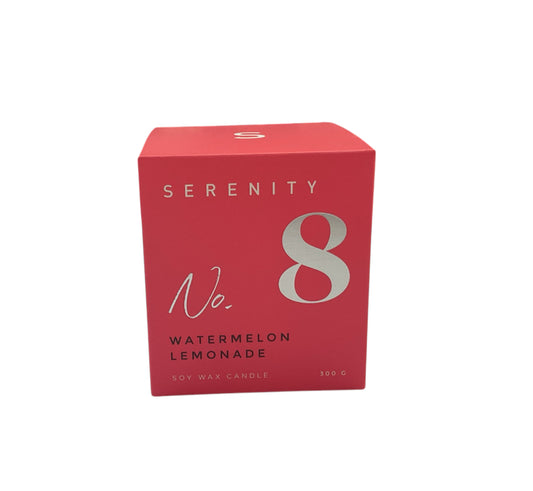 No. 8 Serenity Candle | Watermelon Lemonade