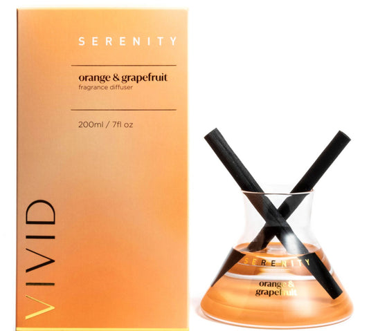 Vivid Orange & Grapefruit 200ml Diffuser
