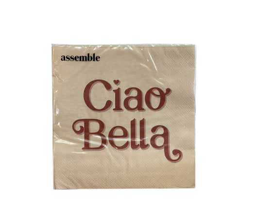 ciao bella napkin