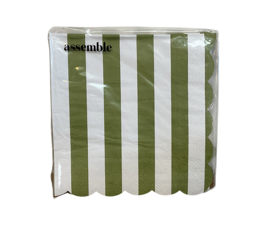 carnival olive napkin