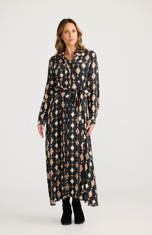 Rossellini Long Sleeve Dress