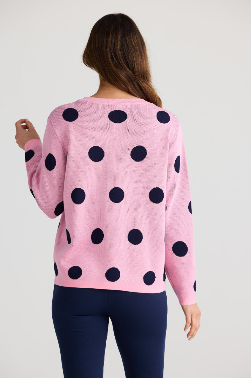 Petra Polka Dot Knit