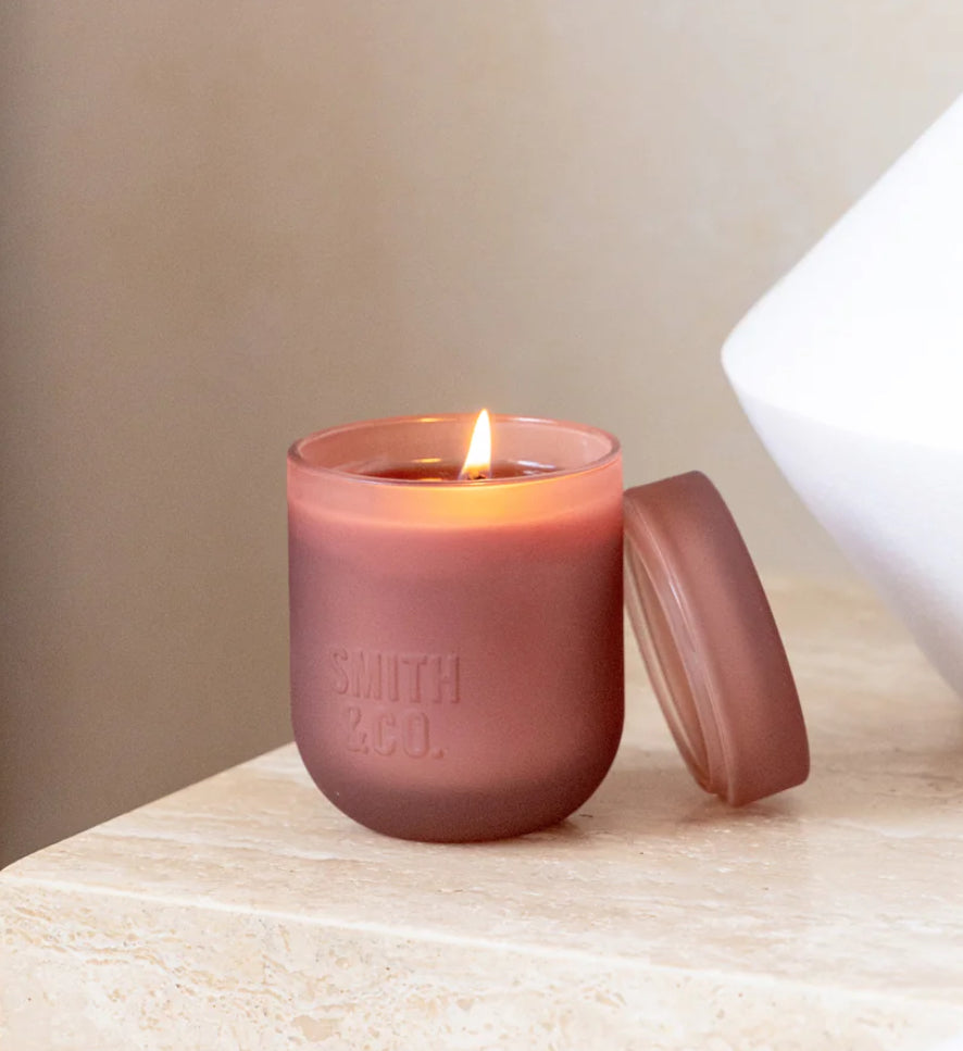 Smith & Co Candle 250g Blush Rose & Blackberry