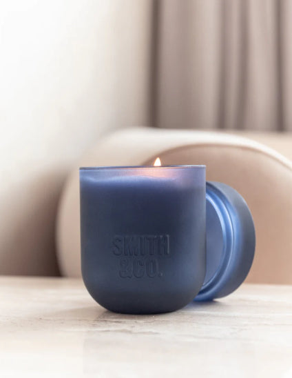 Smith & Co Candle 250g Smoked Suede & Bergamot