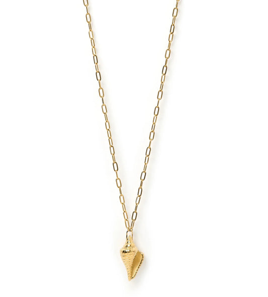 Gaia gold necklace