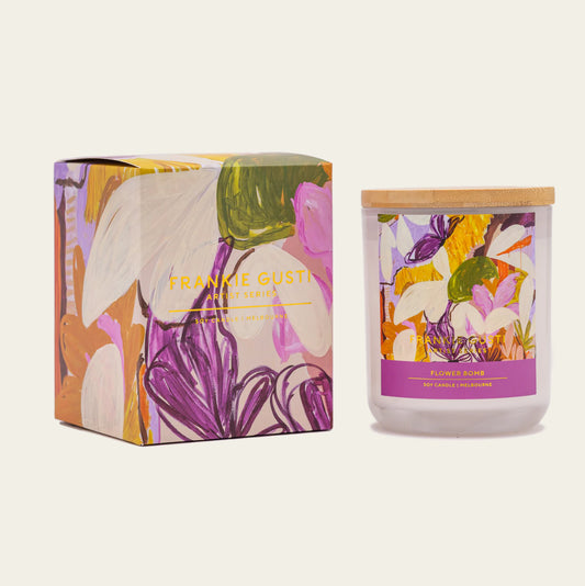 ARTIST SERIES CANDLE | FLOWER BOMB | KATE MAYES