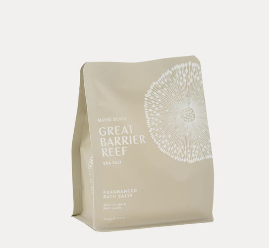 Great Barrier Reef Sea Salt - Bath Salts Pouch 500g