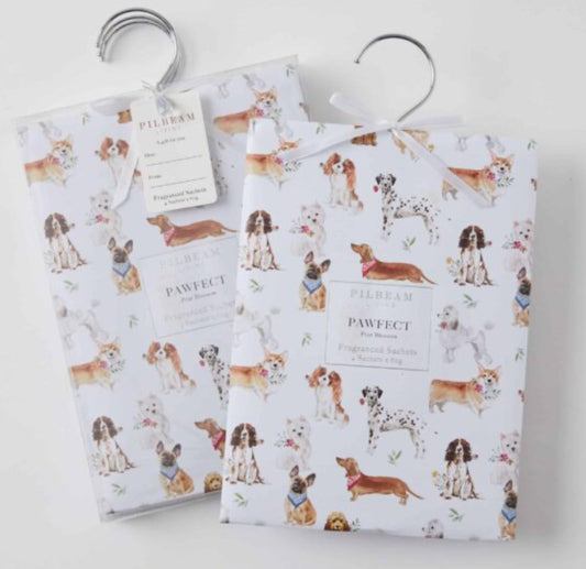 Pawfect Scented Hanging Sachets Set of 4 - Pear Blossom