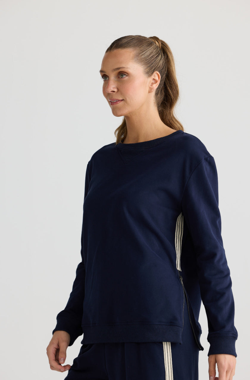 Goodwood Zip Sweat
