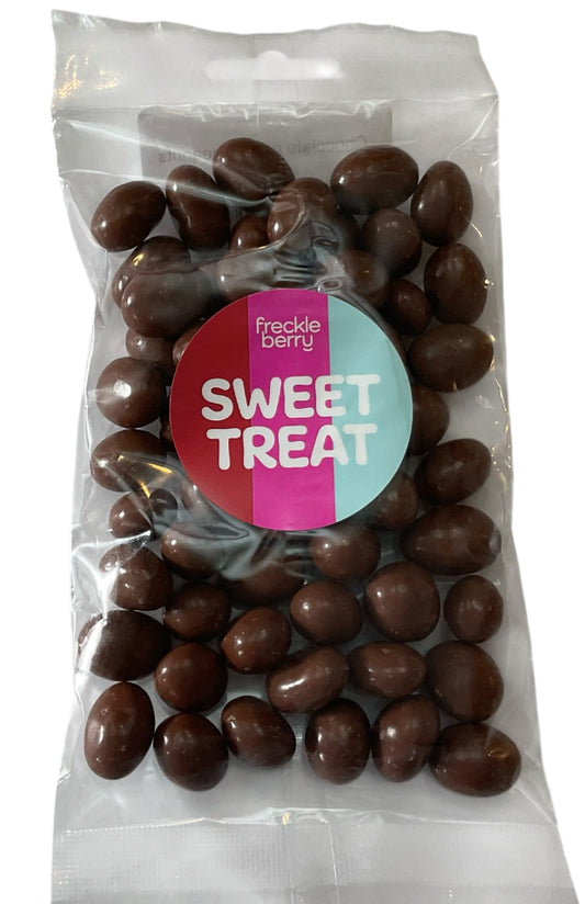 Chocolate coated peanuts