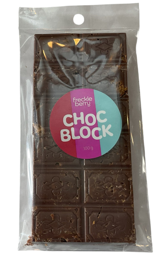 Biscoff crunch block