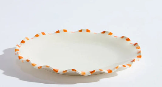 Cabana Dinner Plate Orange