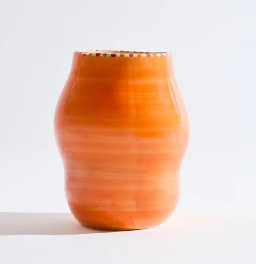 Ipanema Apricot Short Vase
