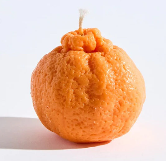 Sumo Orange Small Candle