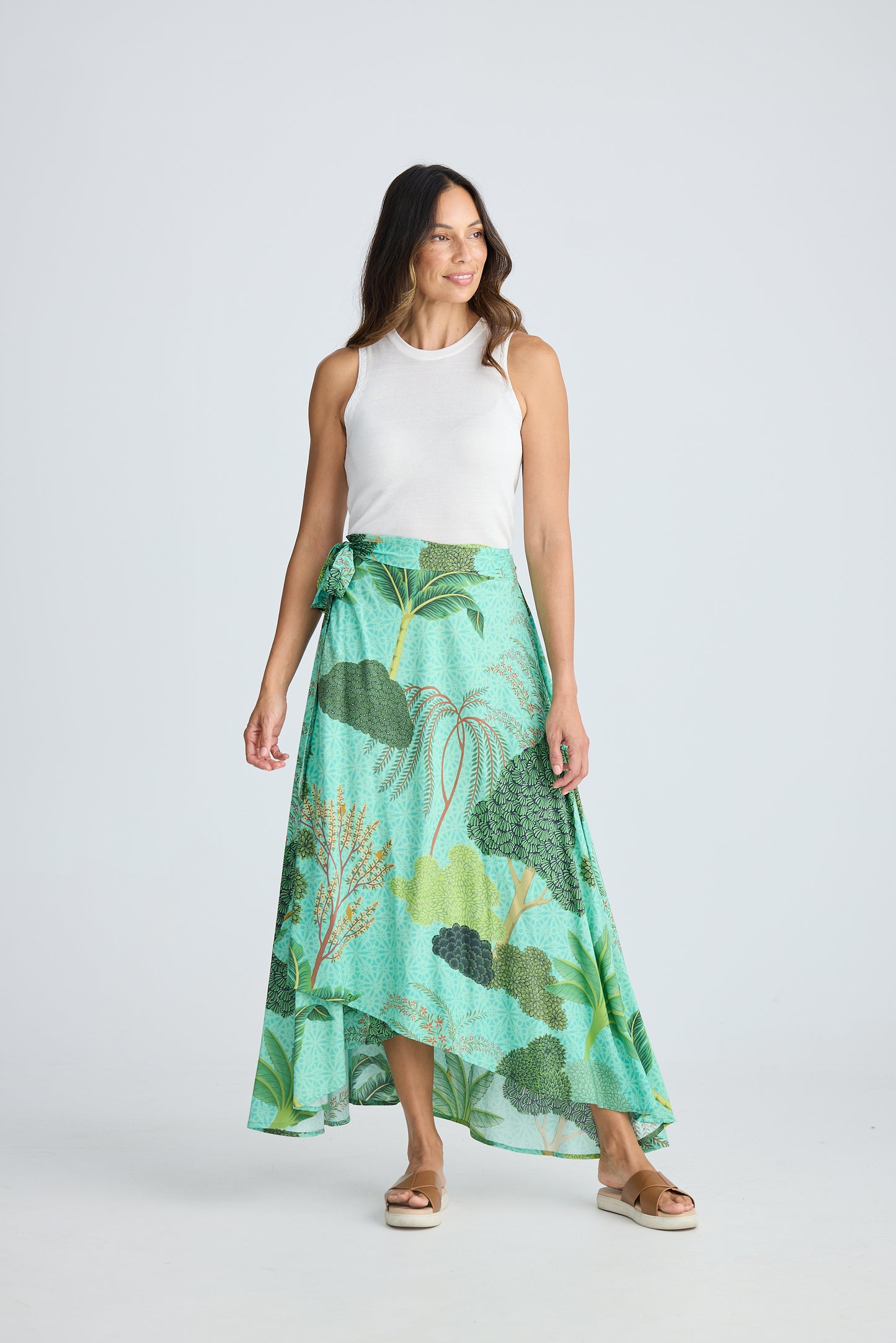 Tropics Wrap Skirt