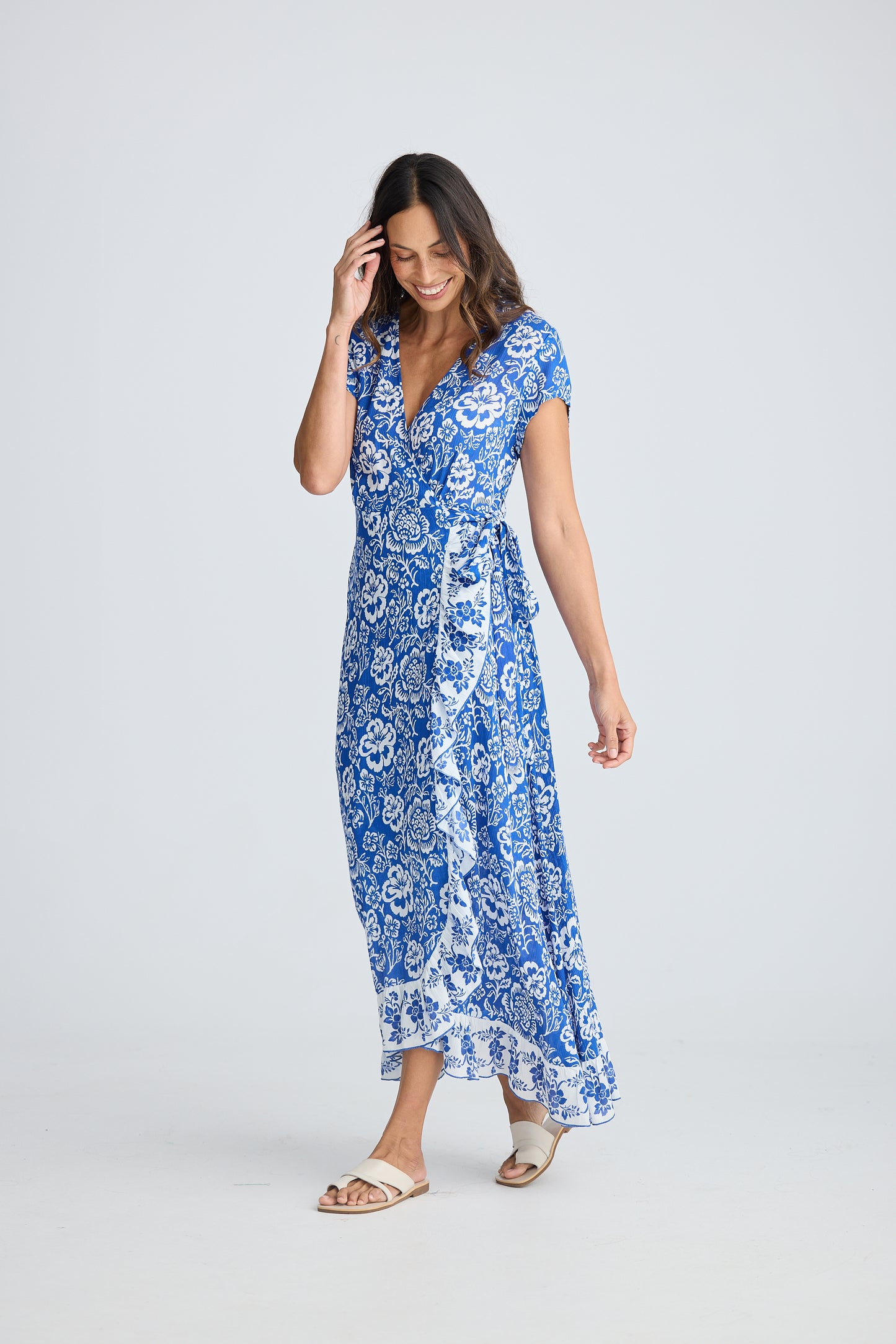 Lotus Wrap Dress