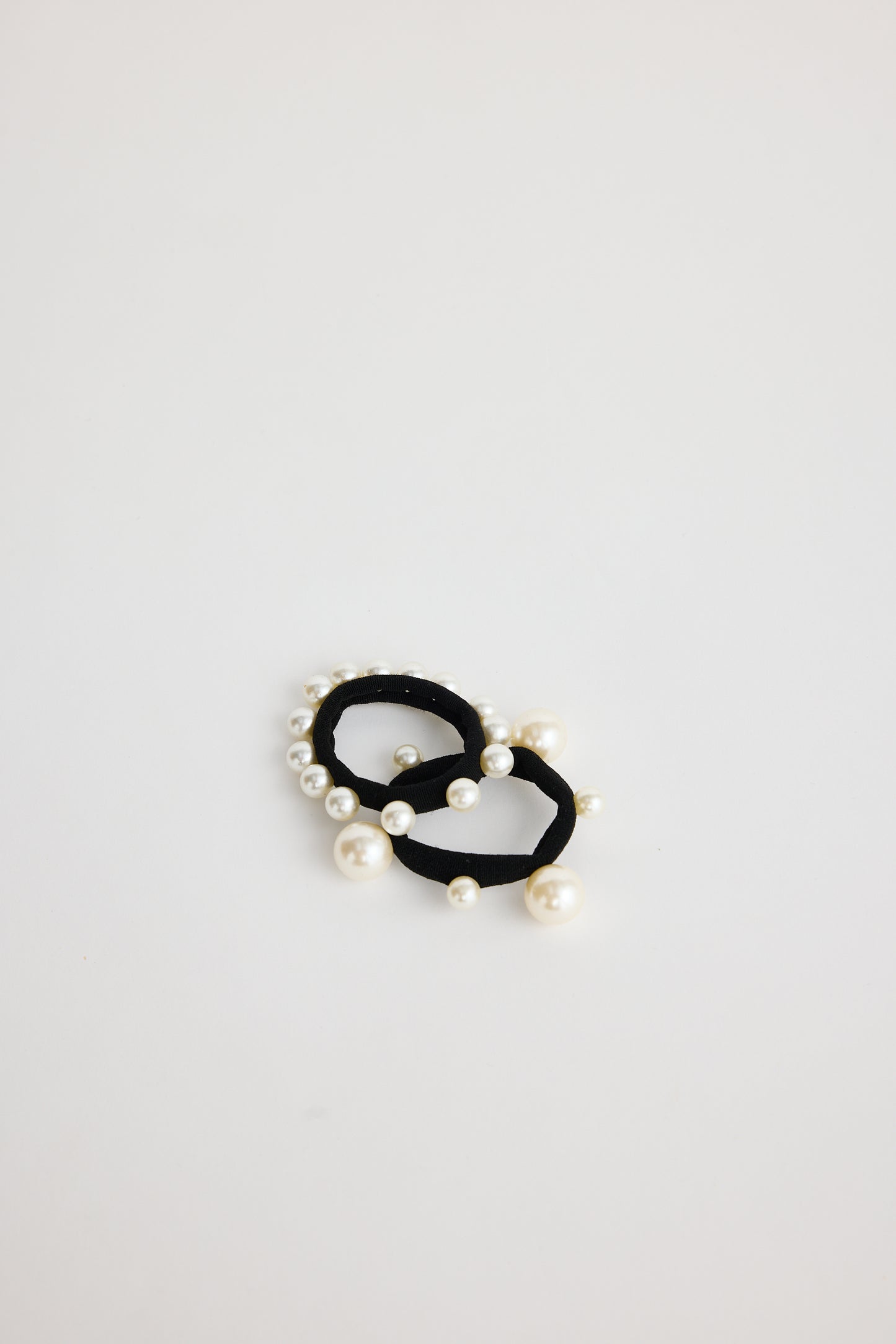 Pearly Hair Tie Set Of 2