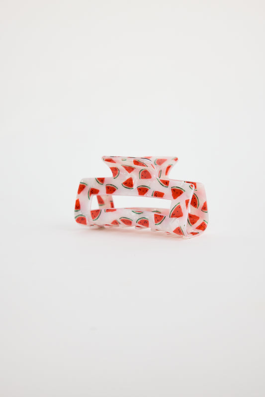 Watermelon Hair Claw