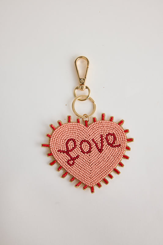 Love Heart Keyring