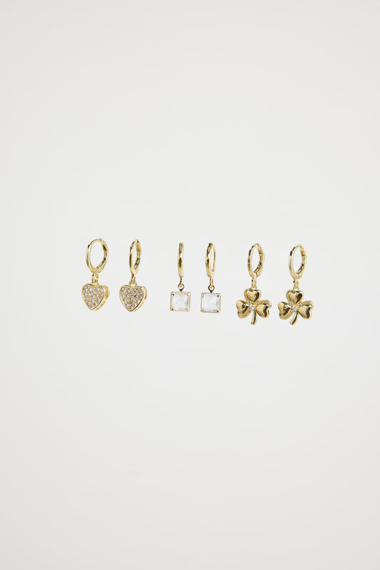 Stella Earrings Set Of 3