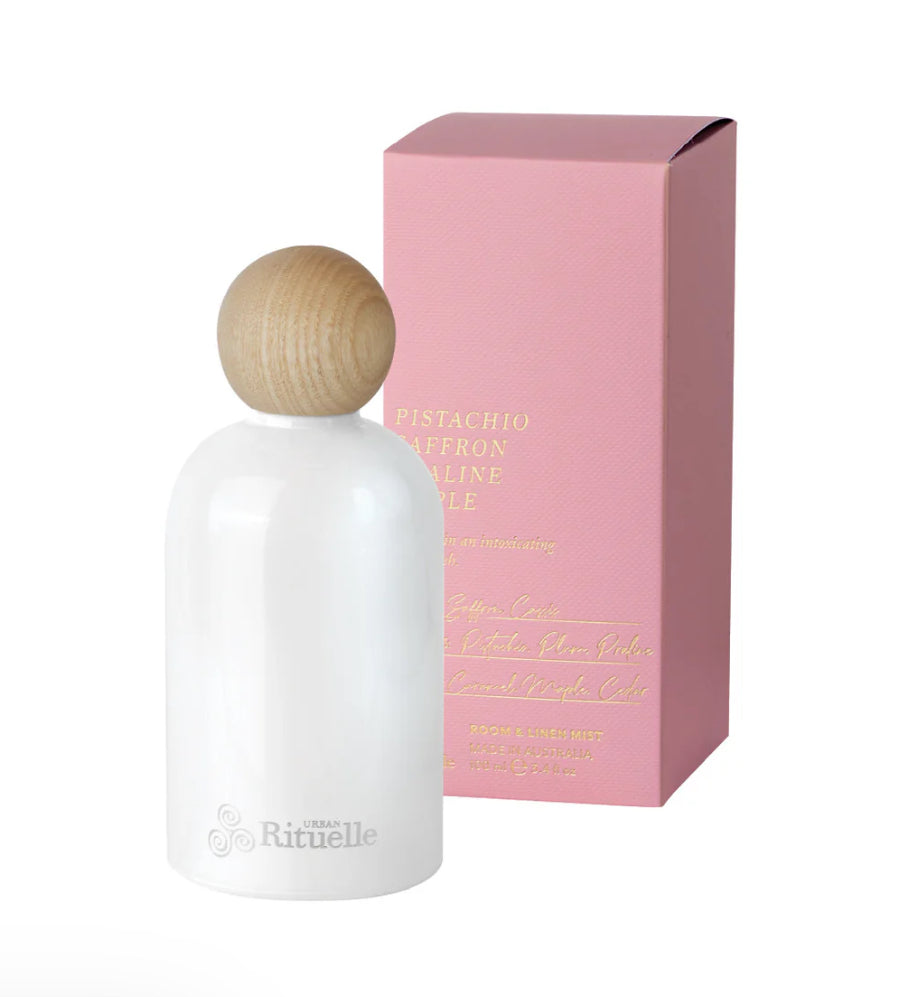 Pistachio, Saffron, Praline, Maple scented Room Mist 100ml