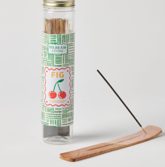 Fig Scented 100pc Incense With Holder