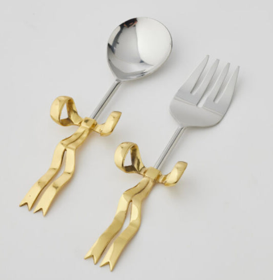 Bowtiful Salad Servers Set of 2
