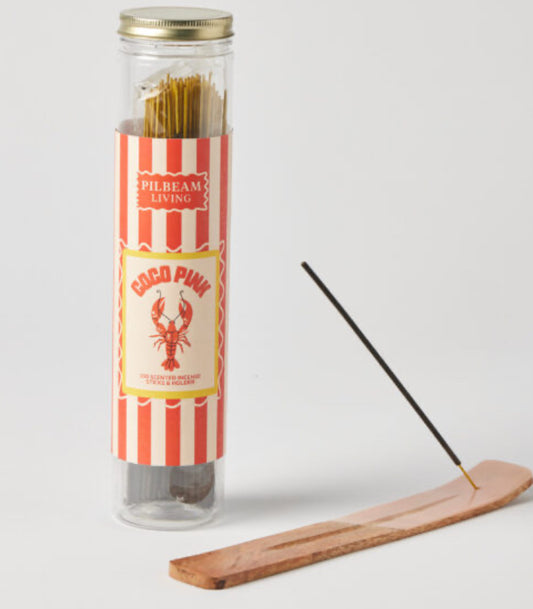 Coco Pink Scented 100pc Sticks & Holder