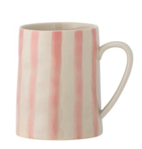 Begonia Mug, Rose, Stoneware