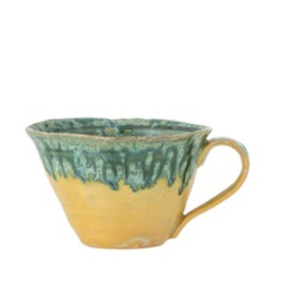 Milani cup, Green, Stoneware