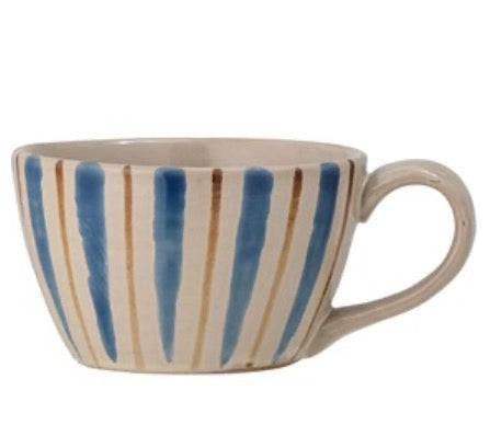 Derry cup, Blue, Stoneware