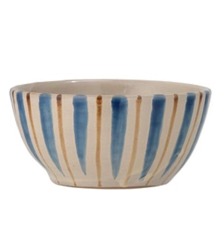 Derry Bowl, Blue, Stoneware
