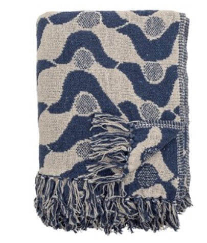 Santena Throw, Blur, Recycled Cotton